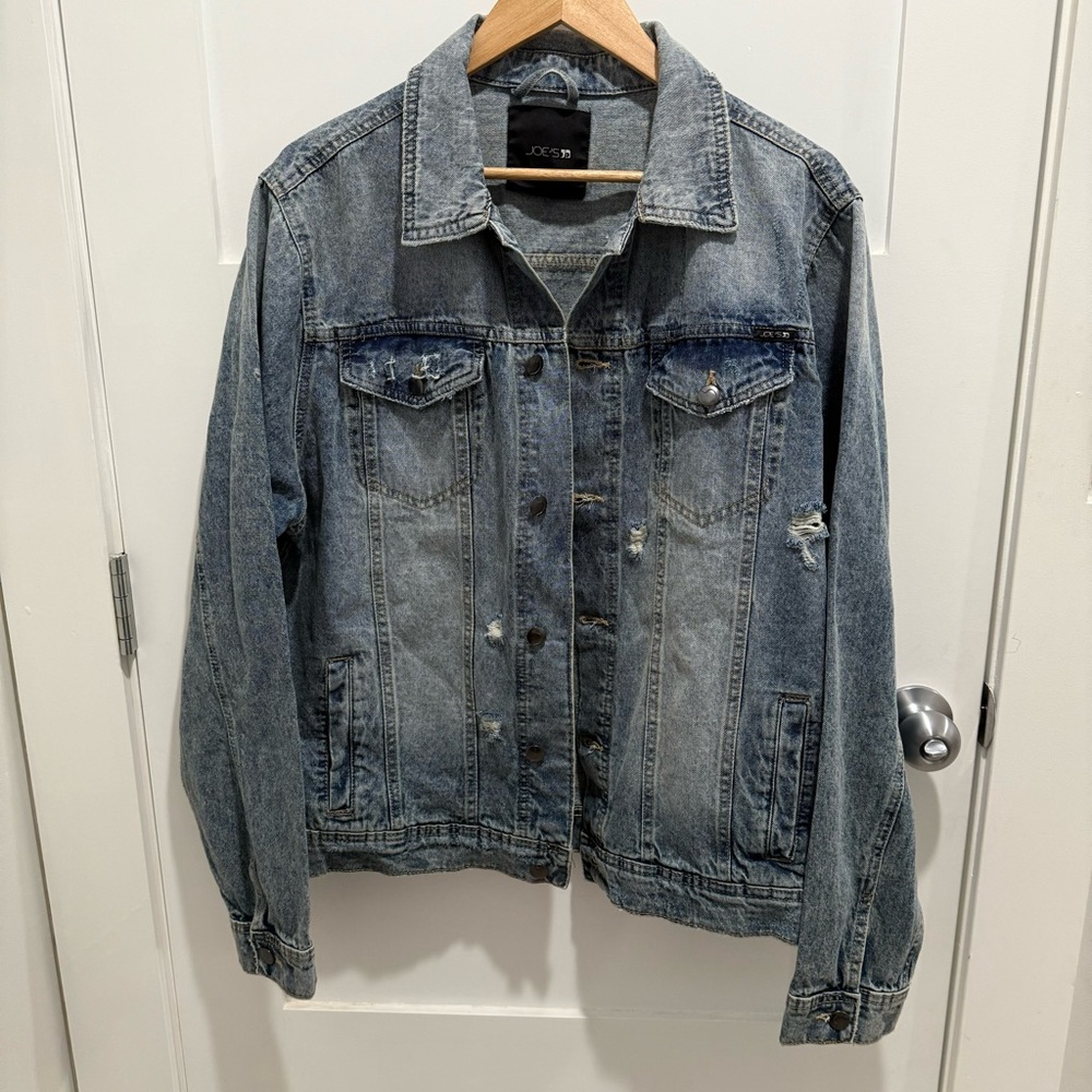 Joe’s Jean Distressed Denim Jacket